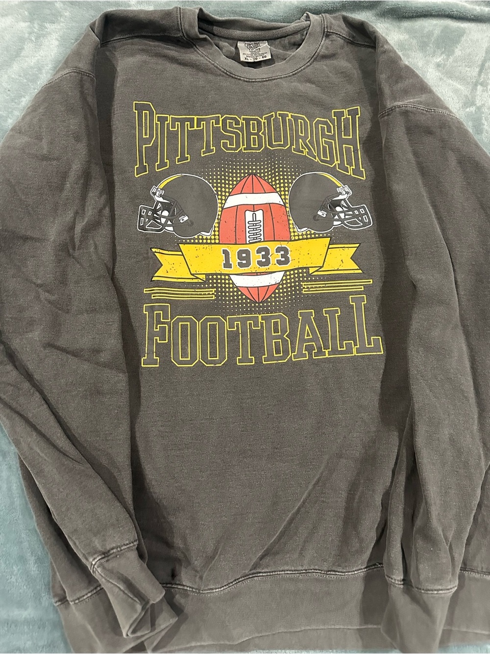 Comfort Colors Steelers sweatshirt